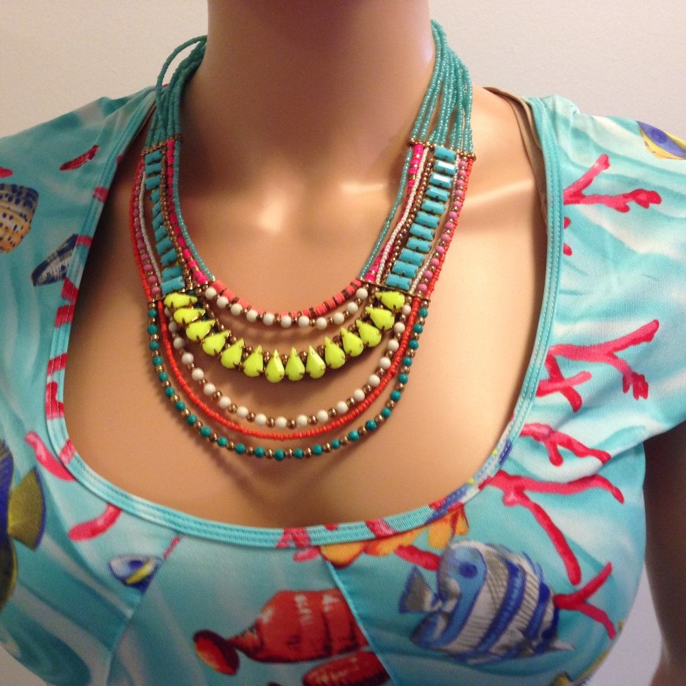 Neon necklace
